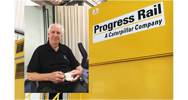 加拿大軌道焊接領(lǐng)域?qū)＜褼ennis Shears，見(jiàn)證啟世焊軌機(jī)澳標(biāo)重要時(shí)刻